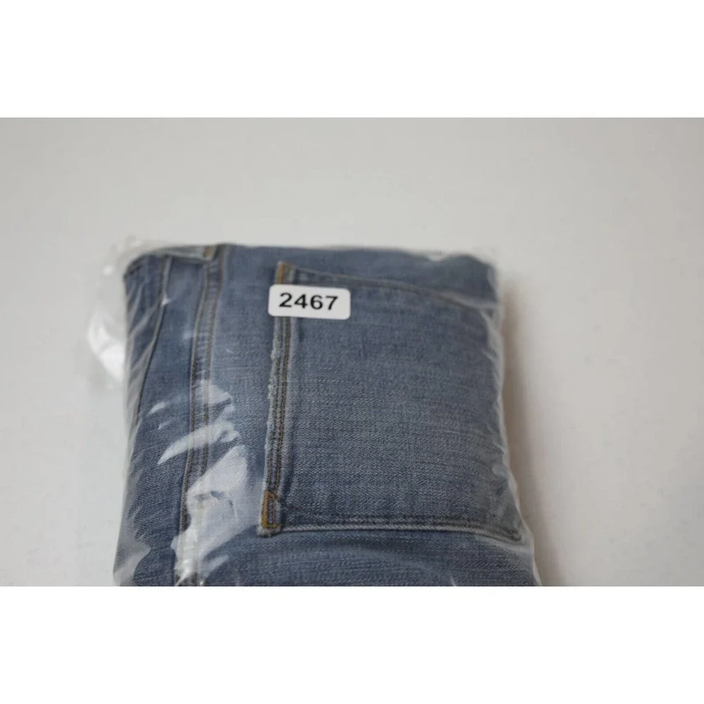 Frame Denim Womens Le‎ Debs High Ripped Straight Jeans Size 27 Distressed Denim